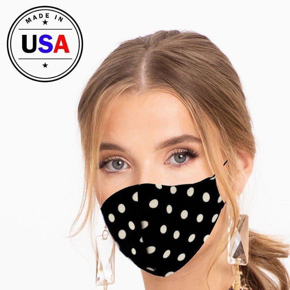 Made in USA Fashionable 3D Reusable Face Mask